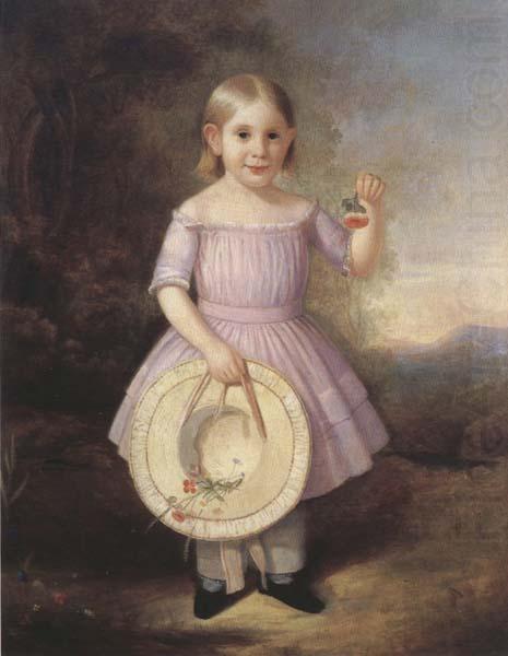 Portrait of Sarah Hall, Alexander H.Emmons